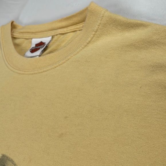 Retro Y2K Harley Davidson Motorcycle Taku Juneau Alaska Biker Tee - Picture 5 of 11